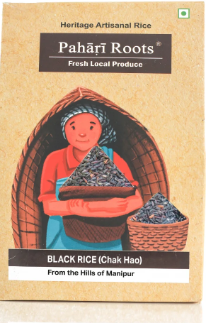 Pahari Roots Black Rice From the Hills of Meghalaya